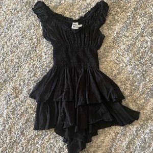 princess polly love galor romper size 0 in black